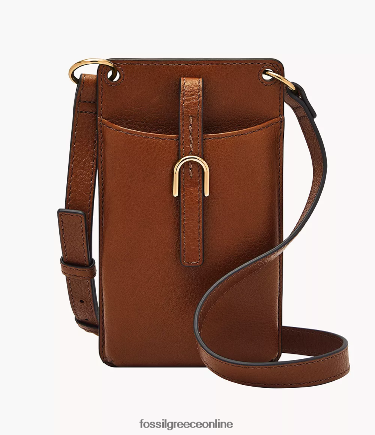 Fossil γυναίκες τσάντα τηλεφώνου vada FVT06R286 τσάντα καφέ