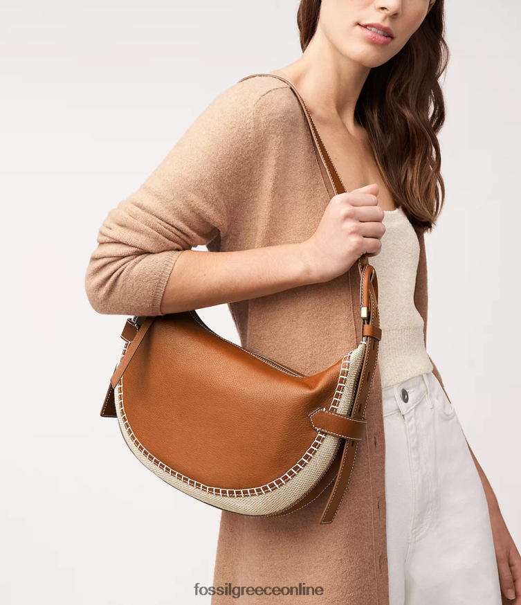 Fossil γυναίκες αλήτης harwell FVT06R386 τσάντα σαμάρι