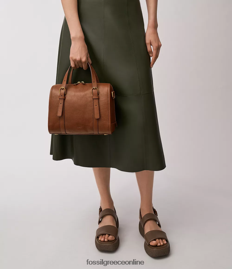 Fossil γυναίκες τσάντα Carlie FVT06R396 τσάντα καφέ