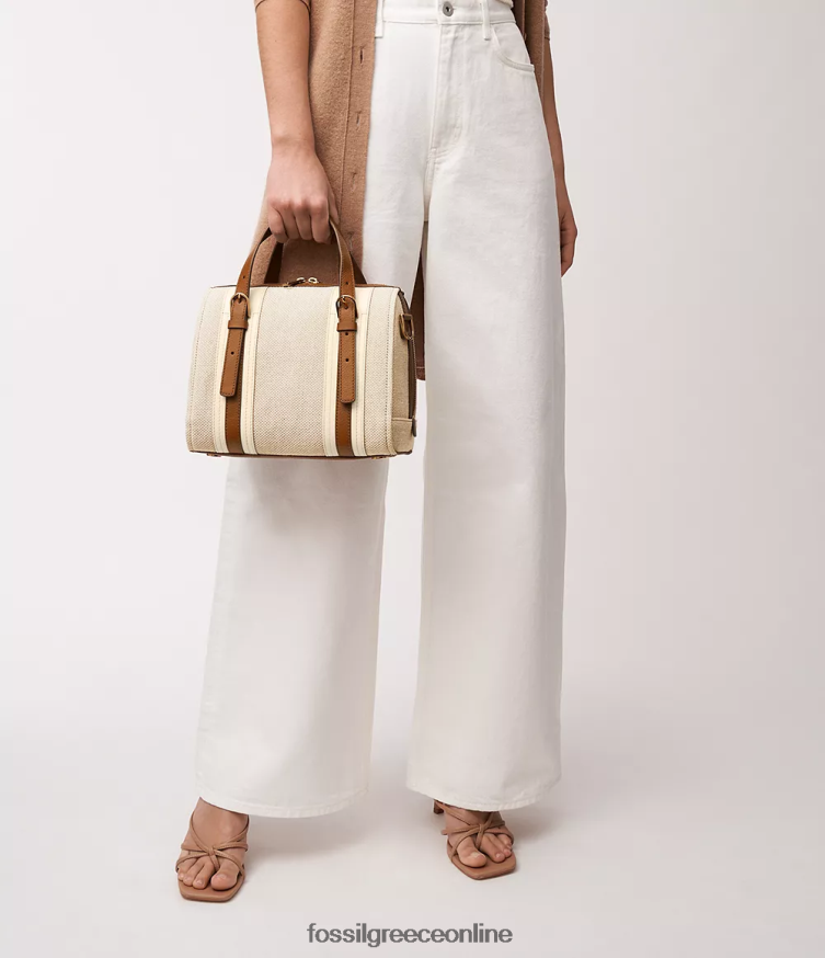 Fossil γυναίκες τσάντα Carlie FVT06R397 τσάντα ανοιχτό καφέ