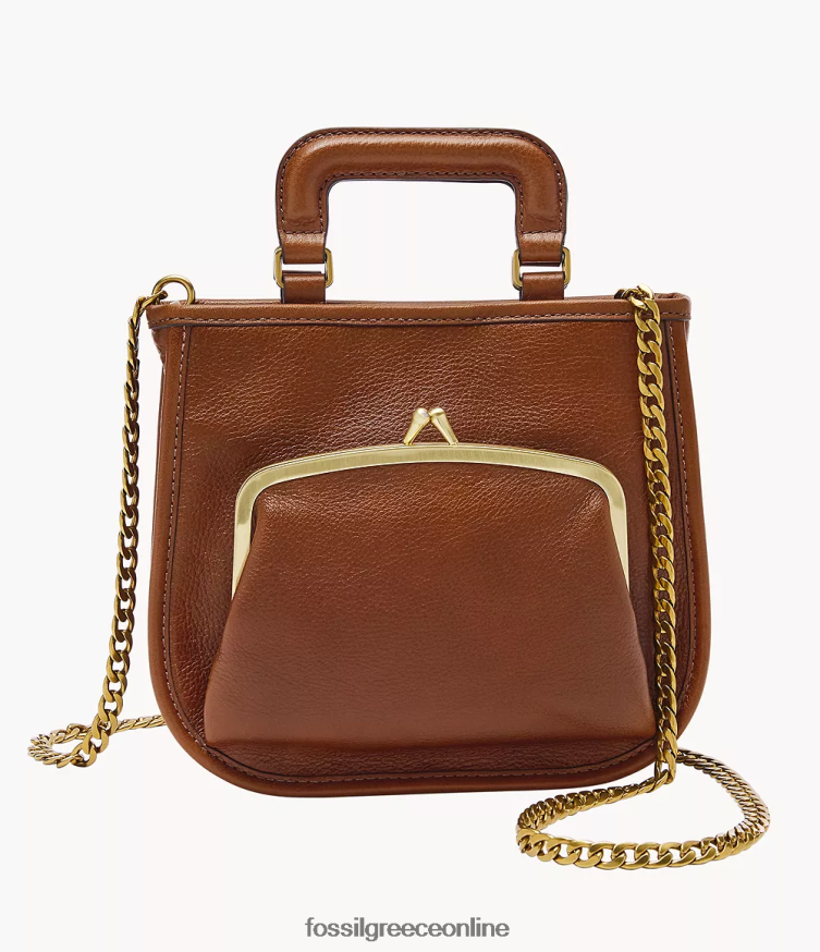 Fossil γυναίκες σάκα FVT06R550 τσάντα καφέ