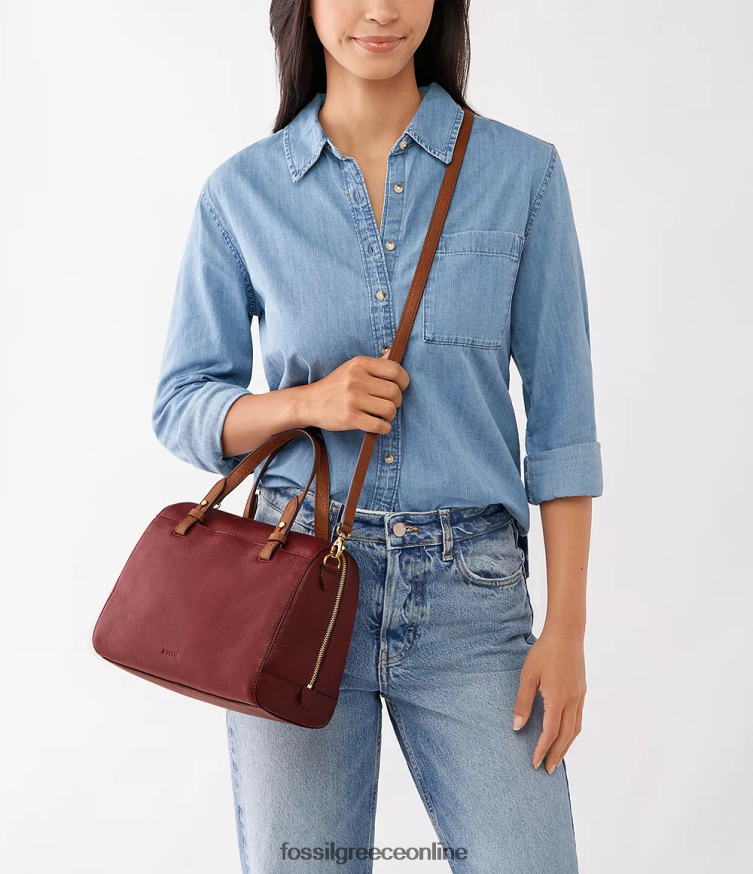 Fossil γυναίκες Ρέιτσελ τσάντα FVT06R733 τσάντα το κόκκινο