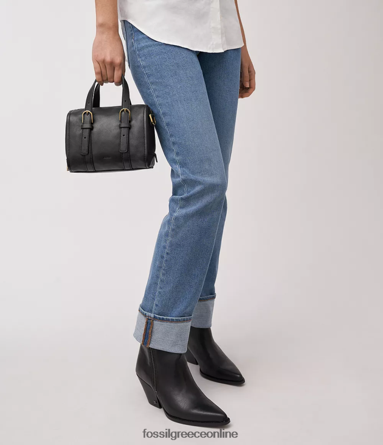 Fossil γυναίκες μίνι τσάντα carlie FVT06R399 τσάντα μαύρος