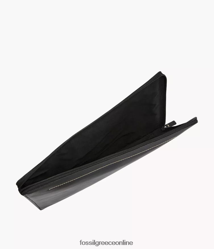 Fossil άνδρες μανίκι φορητού υπολογιστή westover FVT06R2003 τσάντα μαύρος