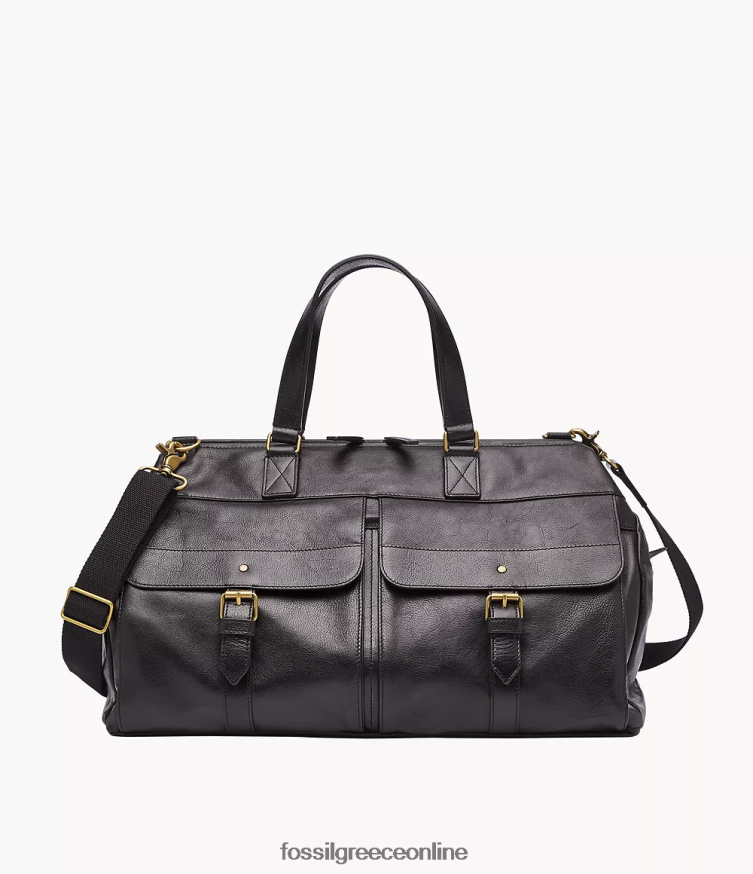 Fossil άνδρες μίλια duffle FVT06R1648 τσάντα μαύρος