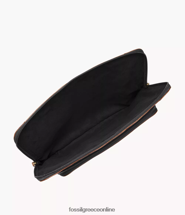 Fossil άνδρες folio φορητού υπολογιστή dillon FVT06R2029 τσάντα κονιάκ